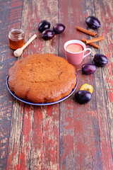 plum cake