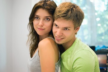 Красивая пара дома