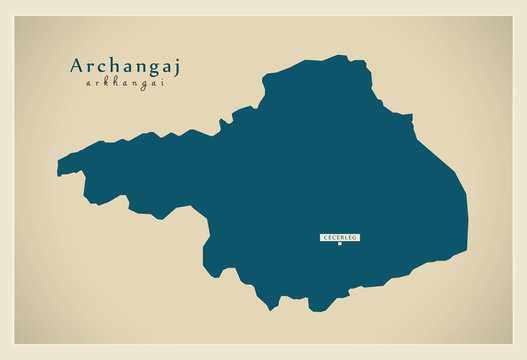 Modern Map - Archangaj MN