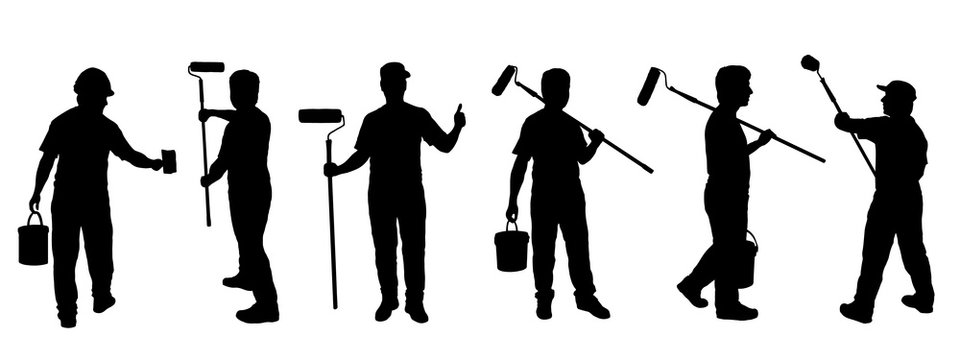 Painter Silhouettes