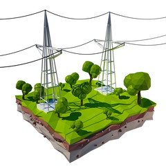 power line