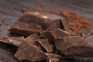Chopped chocolate