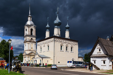 Fototapeta na wymiar Smolensk Church in Suzdal, Golden Ring of Russia