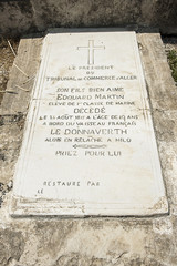 Franz&ouml;sischer Soldatenfriedhof bei Adamas auf der Insel Milos, Griechenland