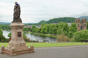 Obraz premium Denkmal am Inverness Castle