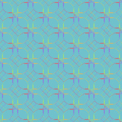 Geometric ornament seamless pattern.  