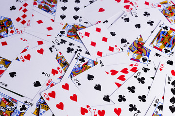 Playing Cards Background texture