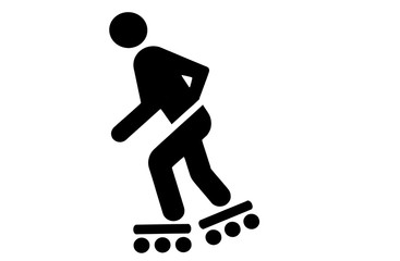 Inlineskater frei