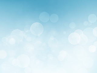 abstract blue background with bokeh effect
