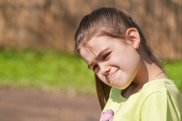 thoughtful girl