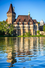 Obraz premium Vajdahunyad Castle in Budapest, Hungary