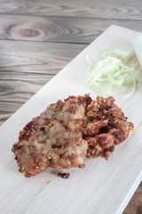 Fried Pork Ball (Moo Pan Tod)