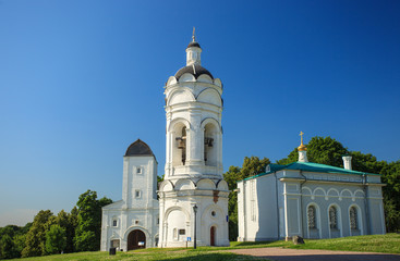 Fototapeta na wymiar Saint George church in Kolomenskoye, Moscow, Russia 