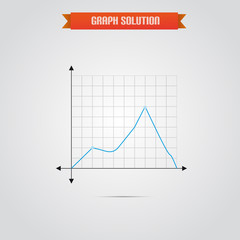 Business Graph Chart With Color Variations for company brochures and web templates 4
