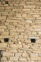 Stone texture, wall surface of old building