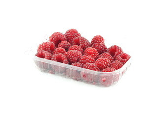 Himbeeren in einer Schale