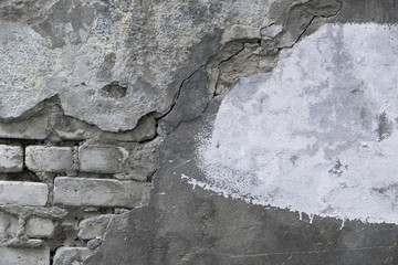 old stone damaged background