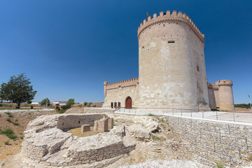 Fototapeta na wymiar Spain, Arevalo City Medieval Castle