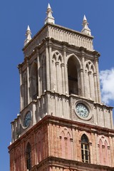 Fototapeta na wymiar Saint Michael the Archangel, tower church