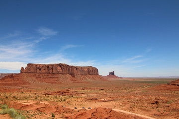 Fototapeta na wymiar View of Monument Valley, Arizona, United States