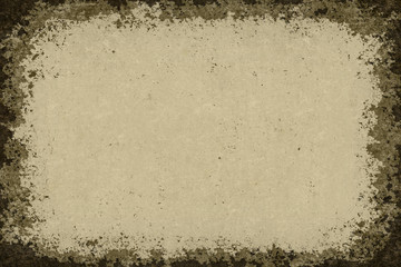 Grunge background paper frame