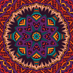 Abstract Tribal vintage ethnic seamless pattern ornamental 