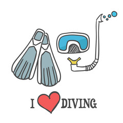 I love diving