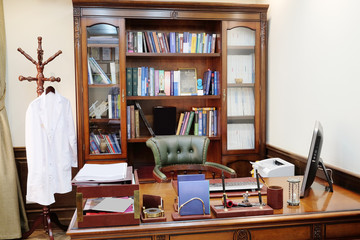 Interior of a doctor office