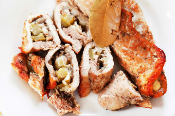 Pork roulades