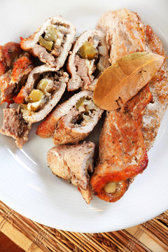 Pork roulades