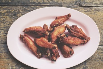 Fried chicken wings