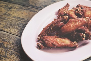 Fried chicken wings