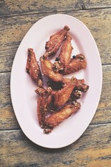 Fried chicken wings