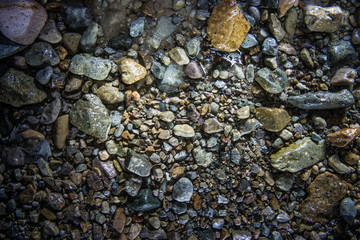 Ocean rocks background