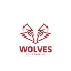 Wolves Logo Template