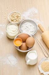 Food ingredient and recipe for baking