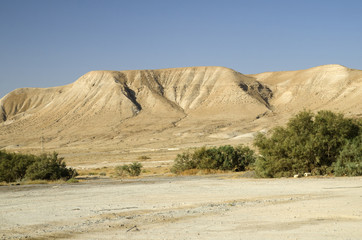 Fototapeta na wymiar Israel desert mountains
