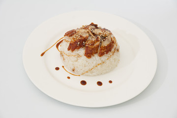  rice, canned fish, Thailand