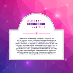 Abstract Creative concept vector booklet list for Web and Mobile