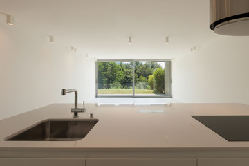 domestic kitchen of a modern house