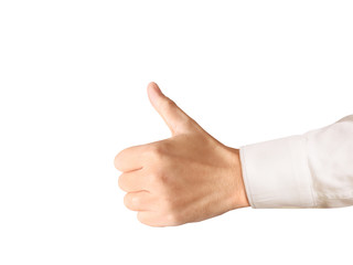  hand with thumb up