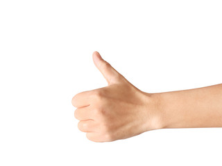  hand with thumb up