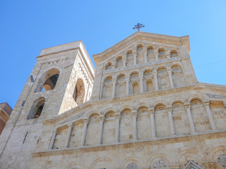 Obraz premium Santa Maria cathedral in Cagliari