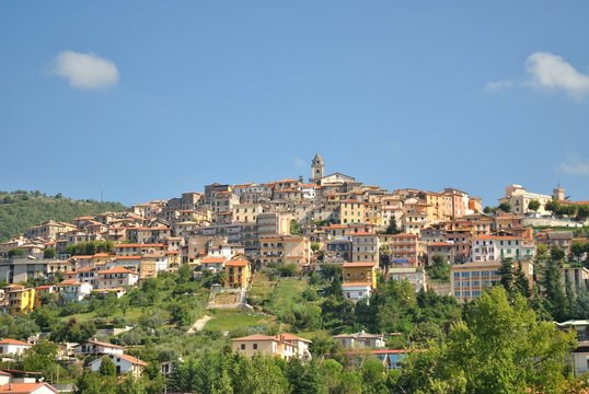 Veduta di Fiuggi - Frosinone - Lazio - Italia
