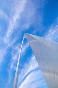 Top section of the Arch  St Louis