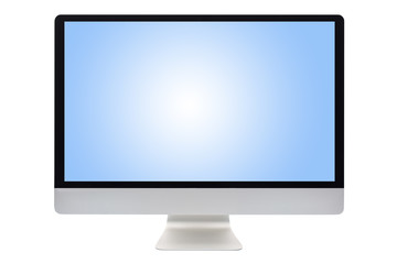 Computer screen isolated