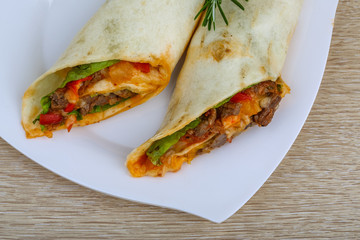 Wrap tortilla
