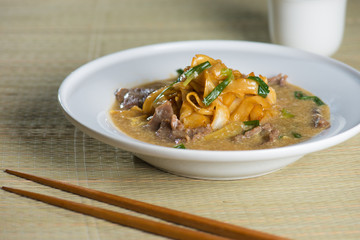 wat tan hor, popular cantonese fried noodle in south east asia