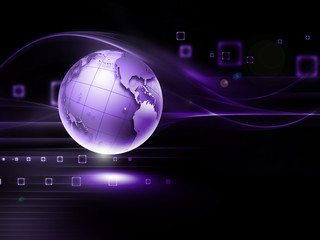 Futuristic technology abstract background