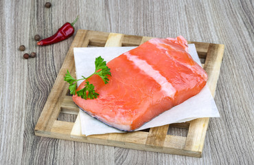Salmon fillet